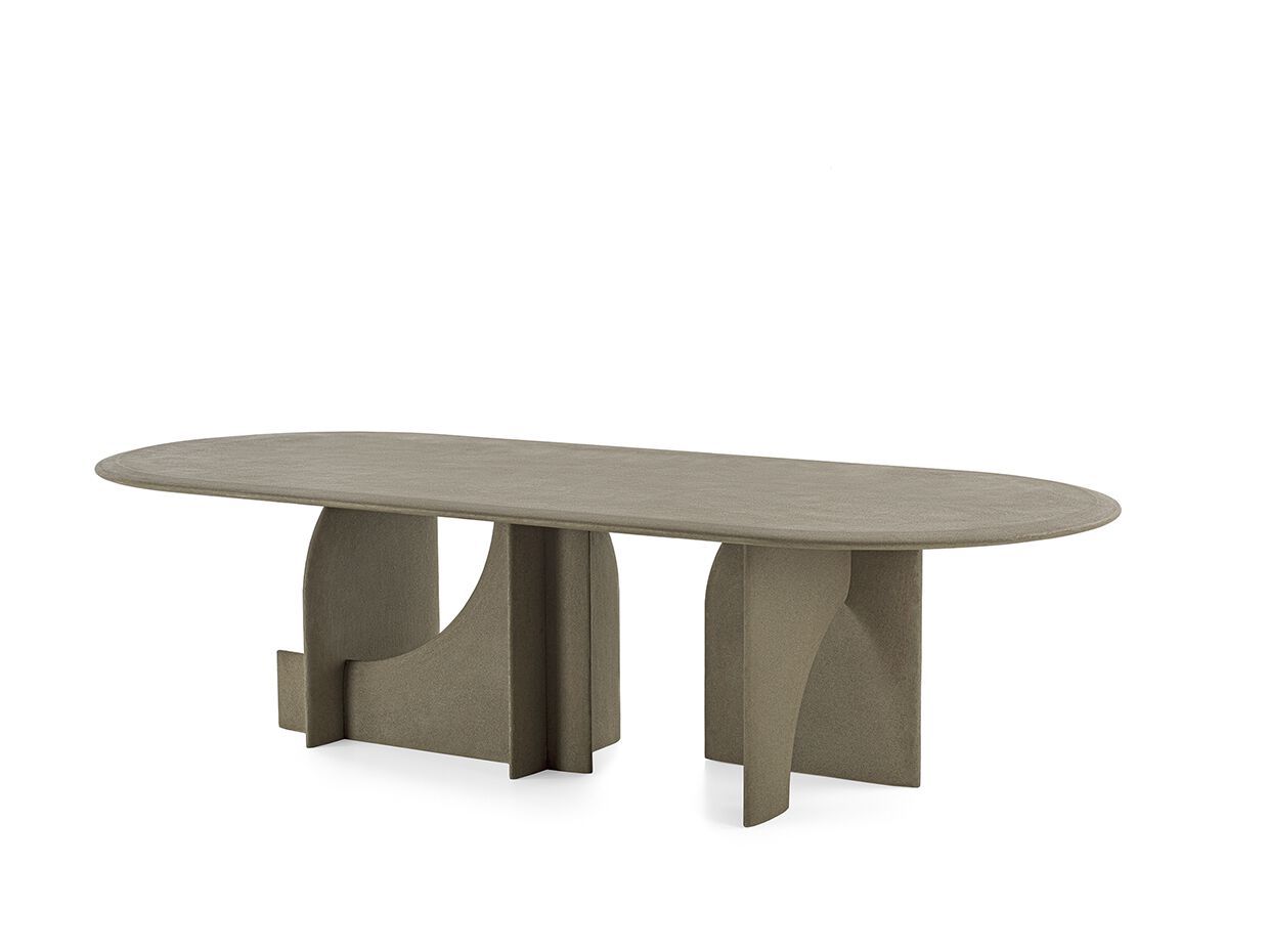 Овальный стол из натурального камня Gallotti&Radice Кремень ARCH-00071274 - Вид №8