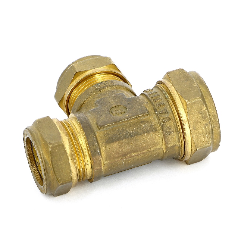 Тройник обжим TIEMME 22х28х22 1000212 - Вид №2