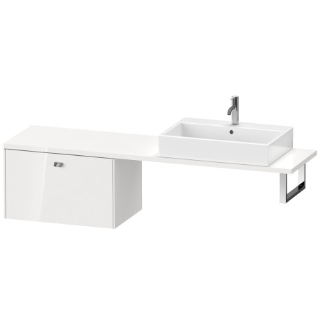 BR514309191 Brioso Шкафчик для компактной консоли Серо-коричневый декор Duravit - Вид №2