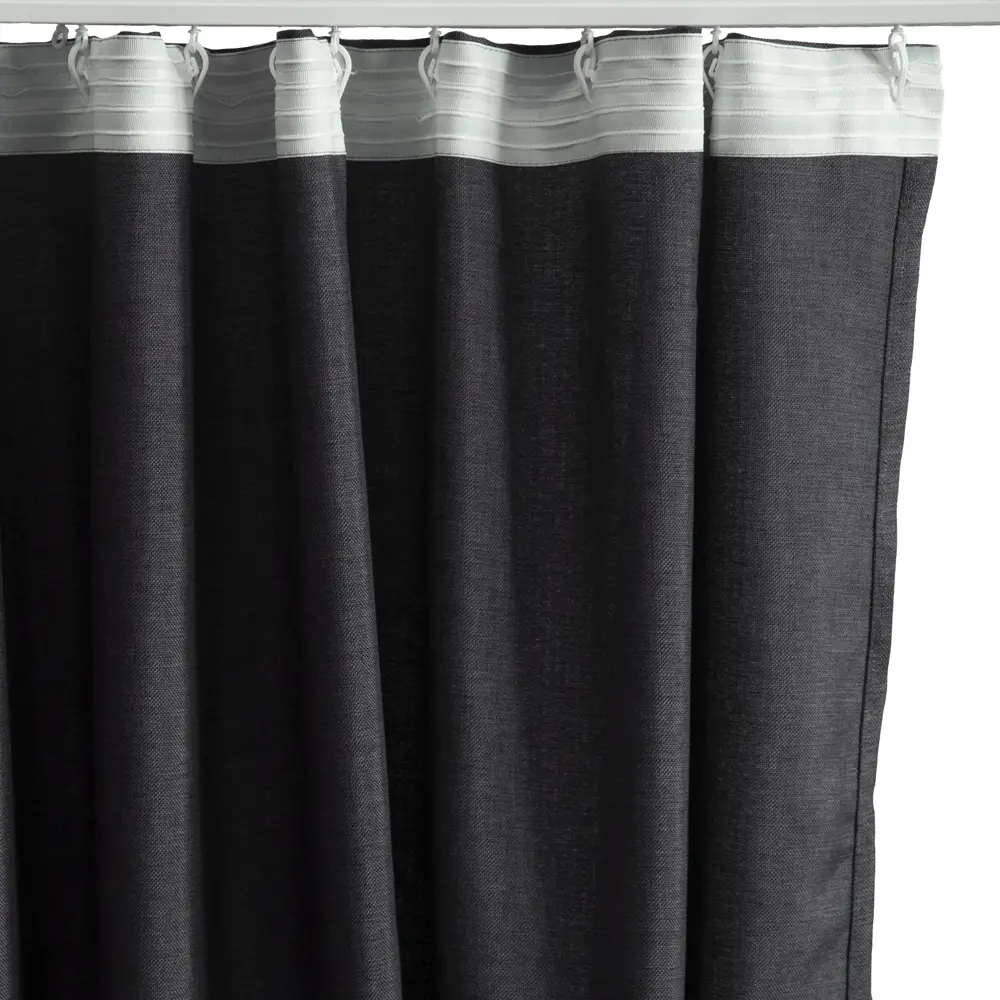 Штора на ленте Seasons Looks 140х260 см Gray цвет серый STLM-2092955 - Вид №3