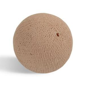 Хлопковый шарик, коричневый