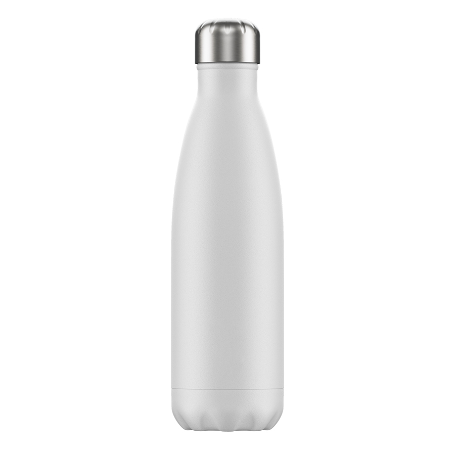 Термос 500 мл белый Monochrome White CHILLY'S BOTTLES ДИЗАЙНЕРСКИЕ 00-3948004 Белый  - Вид №5