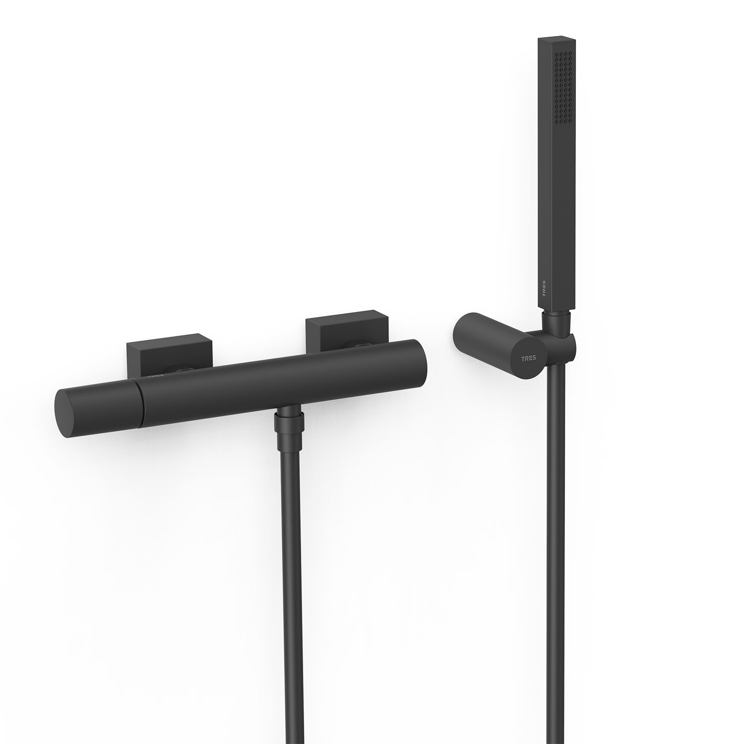 PROJECT-Настенный смеситель для душа TRES с одной ручкой-21116701NM TRES