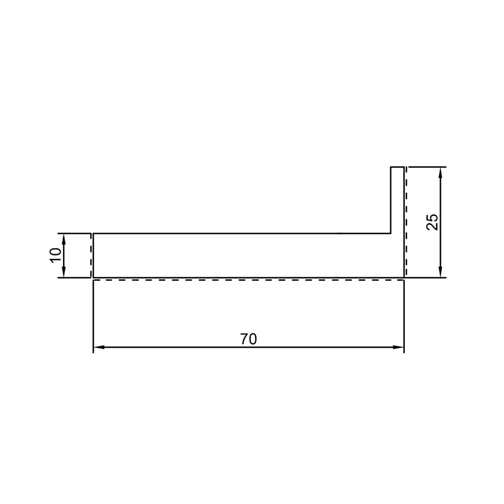 Наличник телескопический Калипсо 220х70 см, цвет ясень бора VELLDORIS STLM-2116605 - Вид №3
