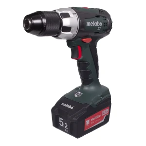 Шуруповерт Metabo BS 18 LT, Li-ion 18 В, 5,2 Ач