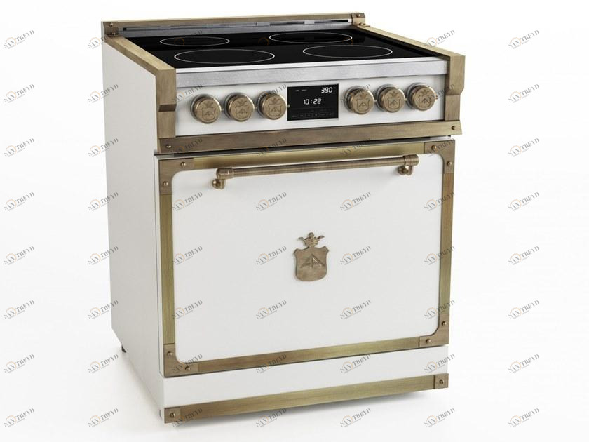 Officine Gullo Профессиональная отдельно стоящая кухня из металла в современном стиле Fiorentina sun-id-1401047