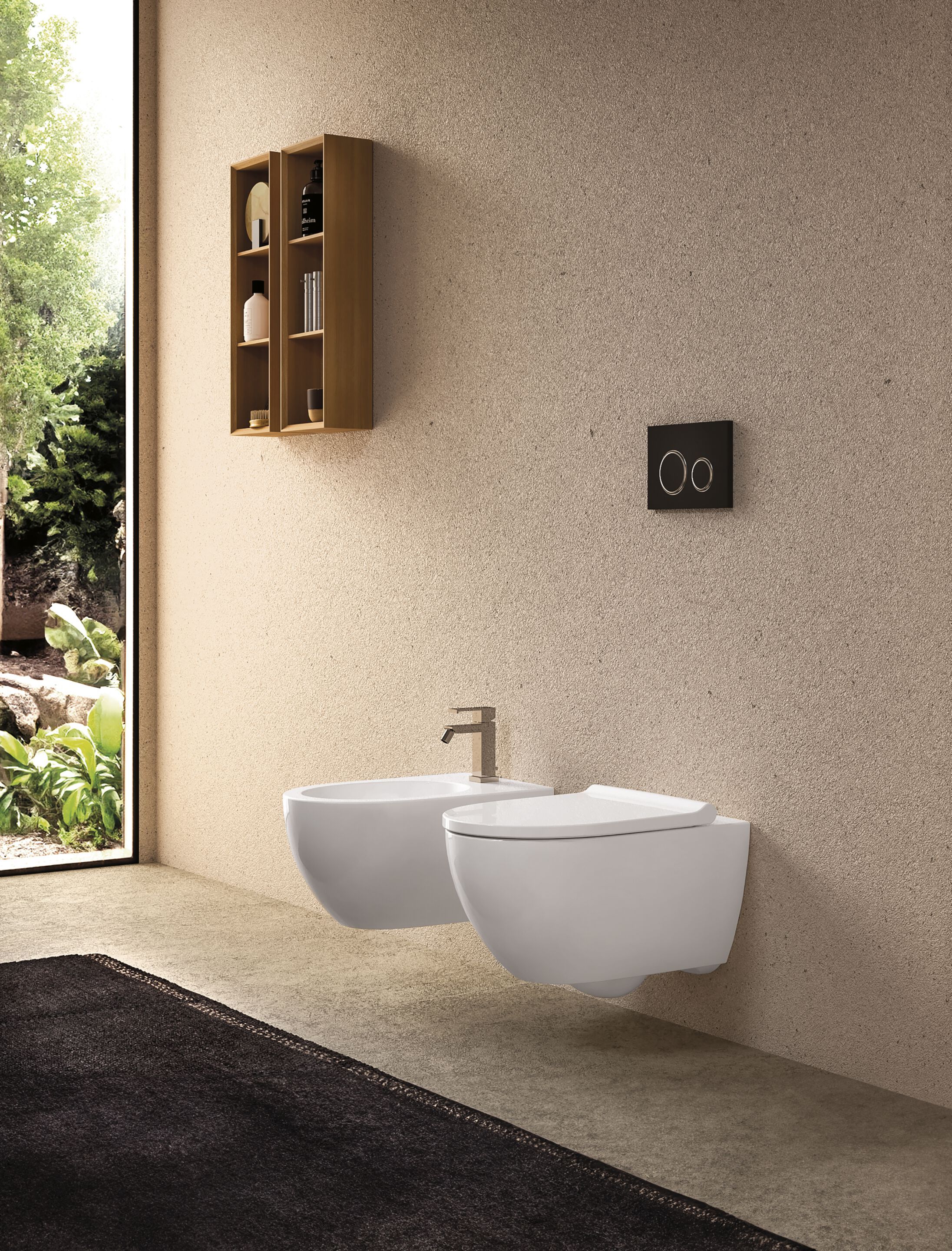 Подвесное биде в витрине Geberit Акант ARCH-00035852 - Вид №2