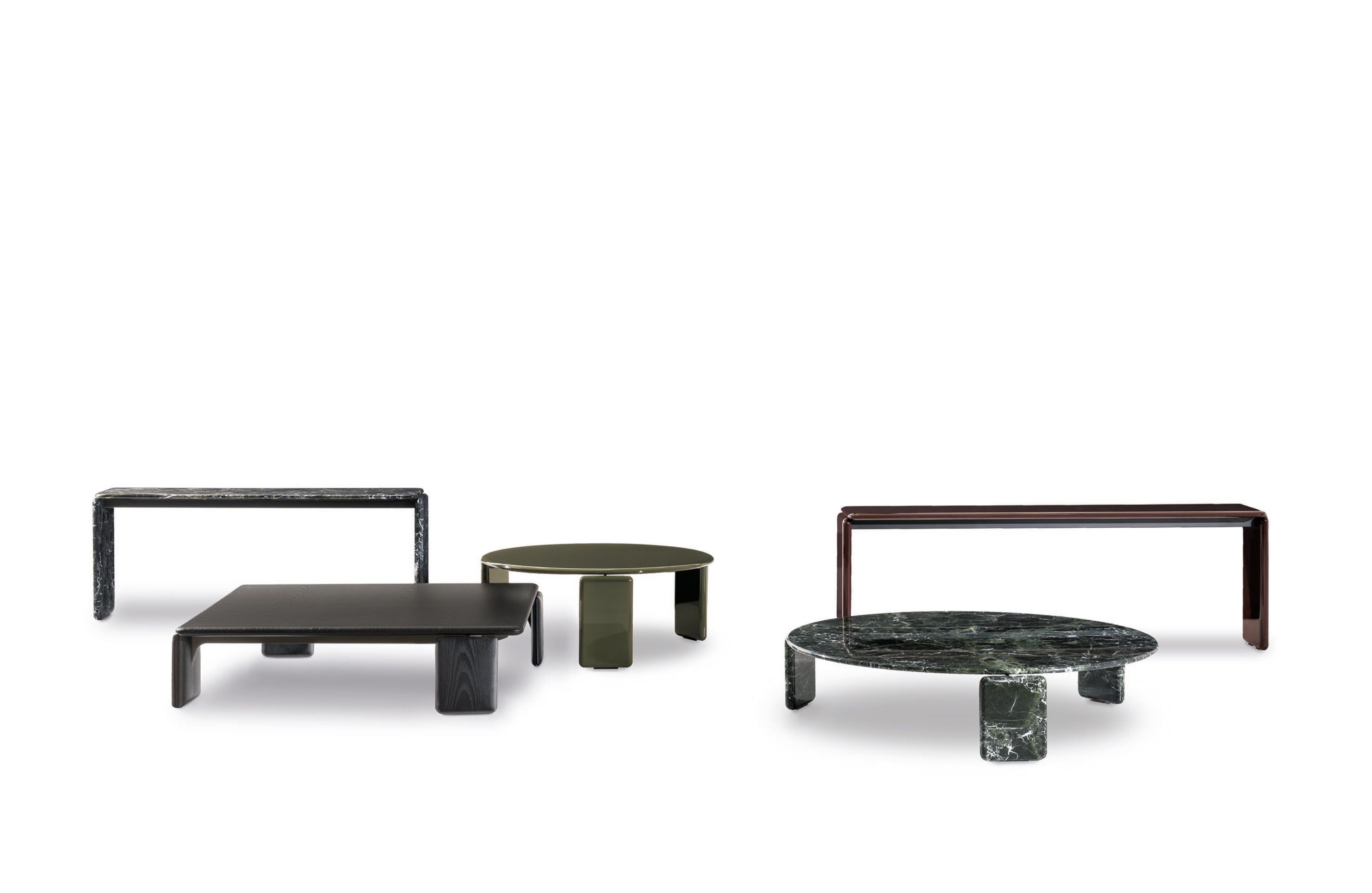 Прямоугольная консоль из черного мрамора Marquina Minotti Drake ARCH-00037094 - Вид №1