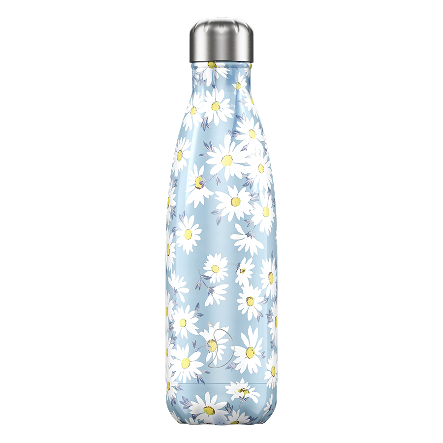 B500FLDAI Термос floral, daisy, 500 мл Chilly's Bottles 