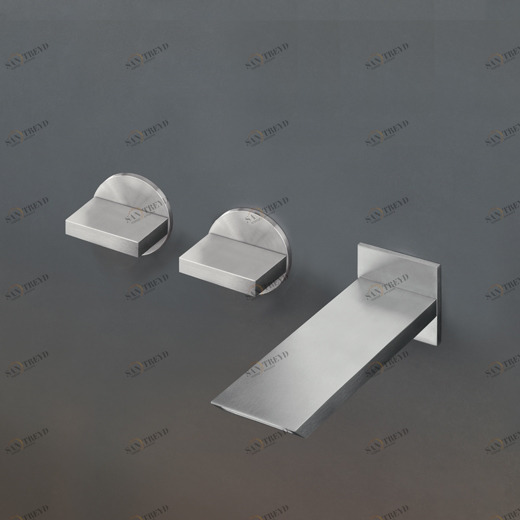 Настенный двойной ручки смеситель с носиком L. 155 мм  BAR24 CEADESIGN 