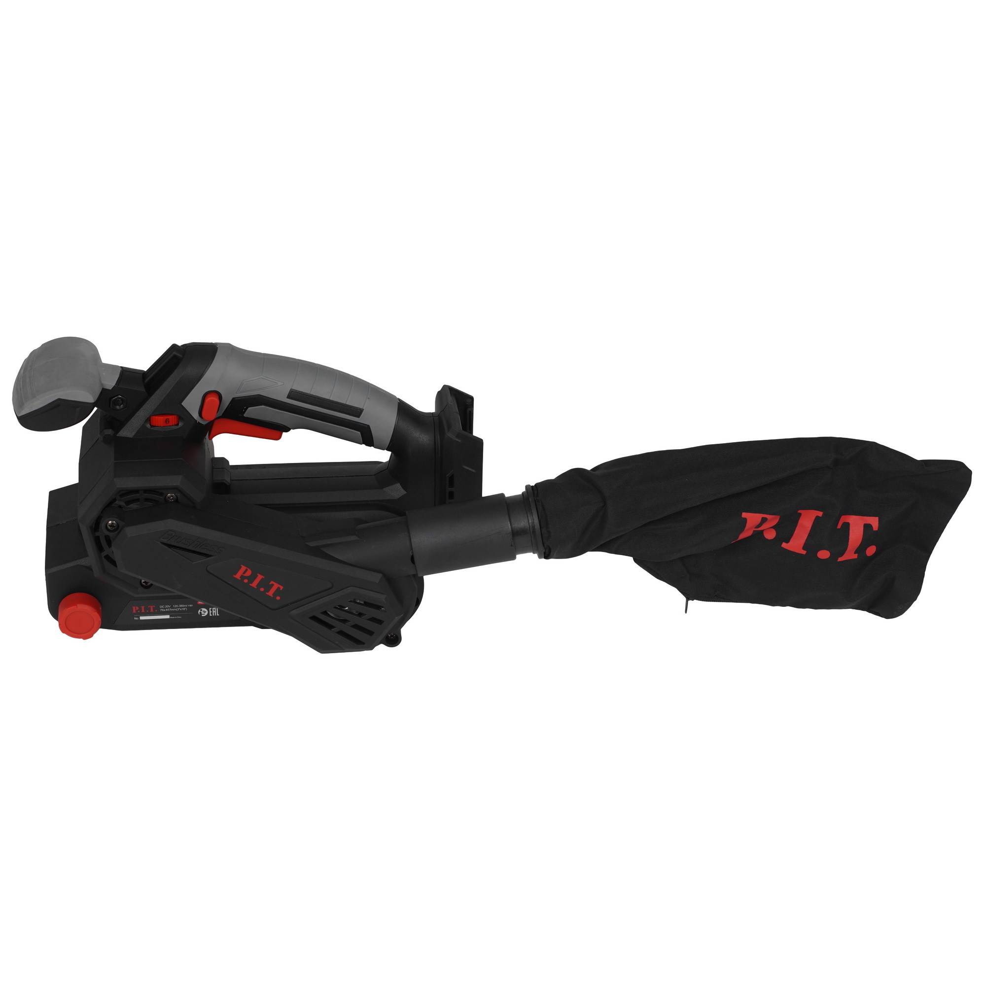 Ленточная шлифмашина P.I.T. PBS20H-75A OnePower 20V  , Без ЗУ, Без АКБ 9227330 PIT STDN-0052036 - Вид №2