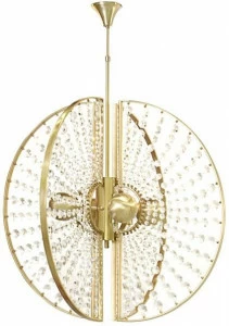 KOKET Подвесной светильник прямого и отраженного света с кристаллами