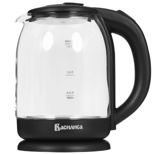 8195726 Электрочайник ВАСИЛИСА ВА-1034 черный