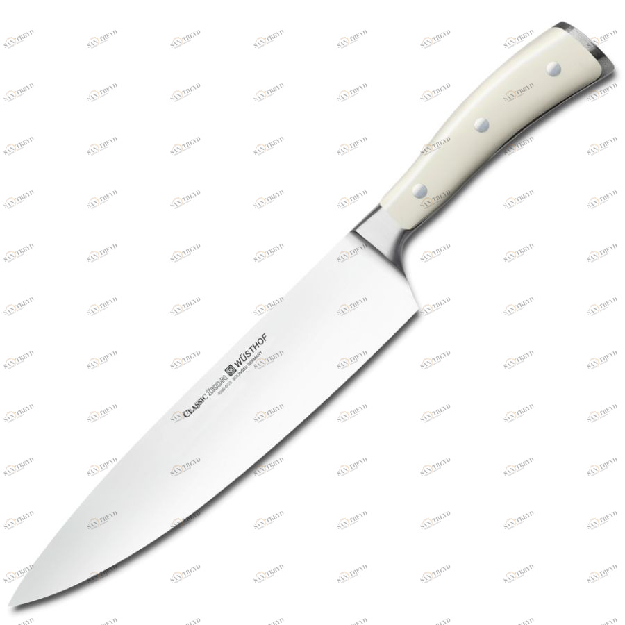 Нож кухонный «Шеф» Ikon Cream White, 23 см WUESTHOF W4596023WUS