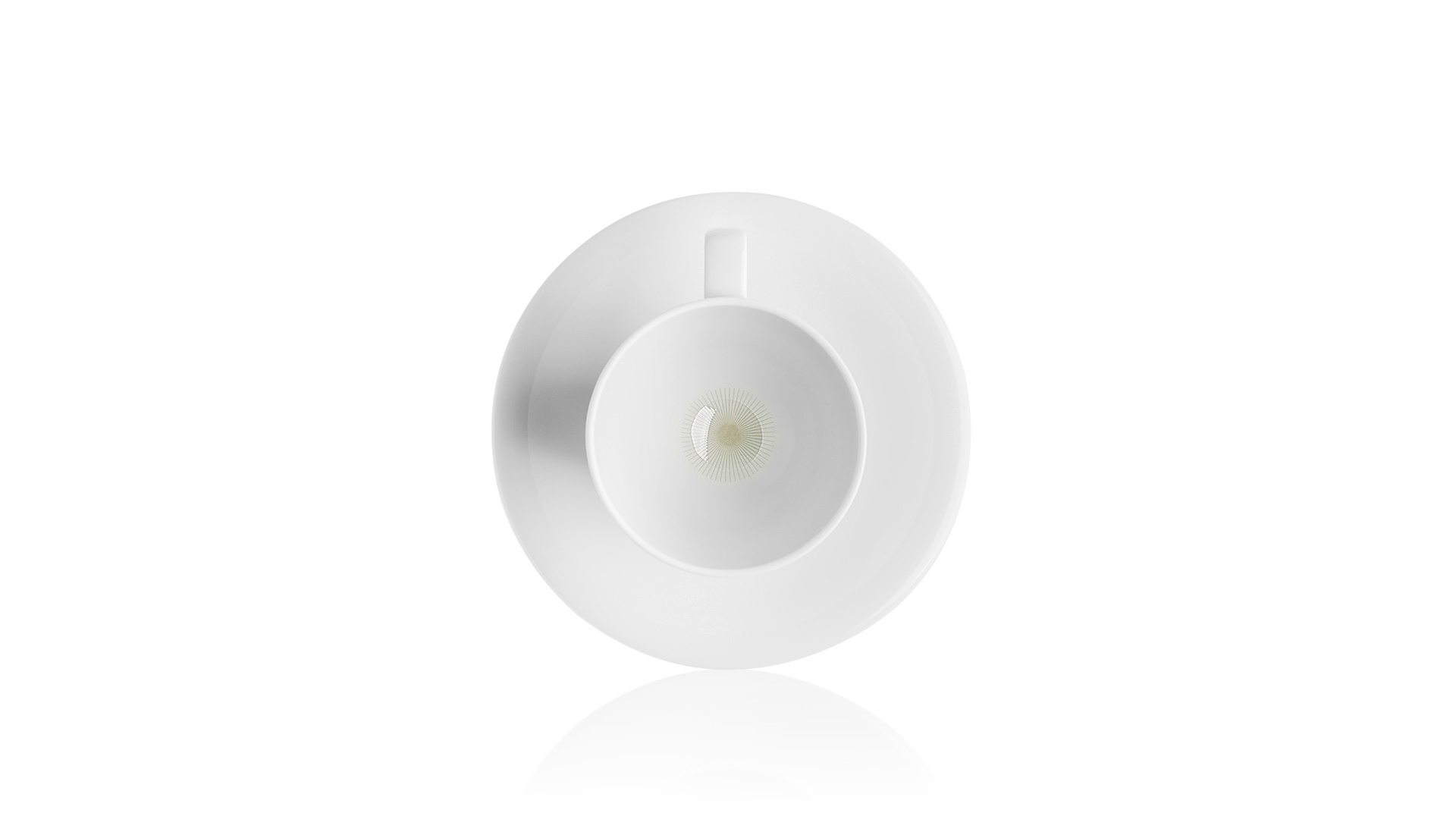 10609900 Furstenberg Чашка кофейная с блюдцем Furstenberg "Флюен. Идеальные линии" 250мл Фарфор  - Вид №1