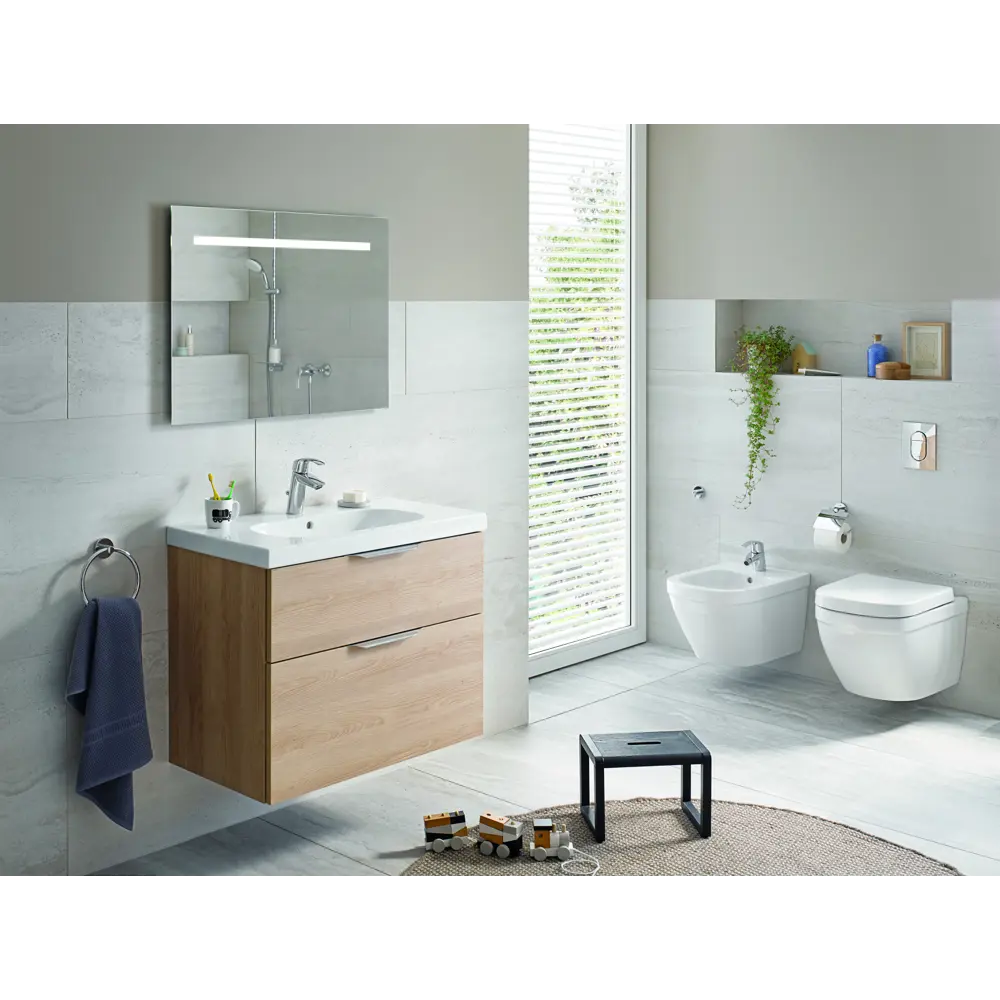 Биде подвесное Grohe Euro Ceramic 38х54 см 81980506 STLM-2087463 - Вид №7