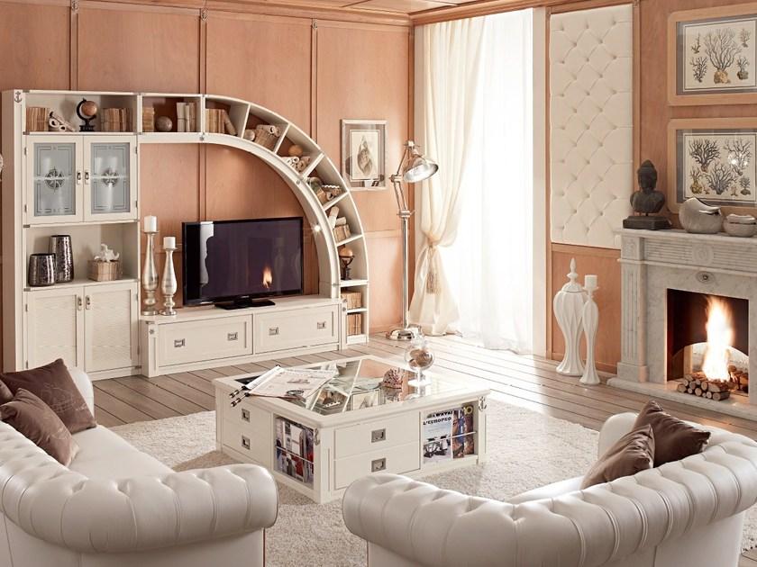 Caroti Стенка из лакированной древесины Arkata Prop. 848  - Вид №1