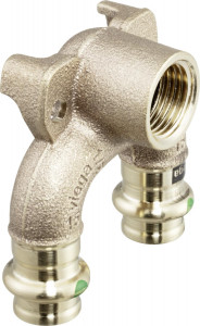 Viega Проходная водорозетка Sanpress 2228.7 (692797)