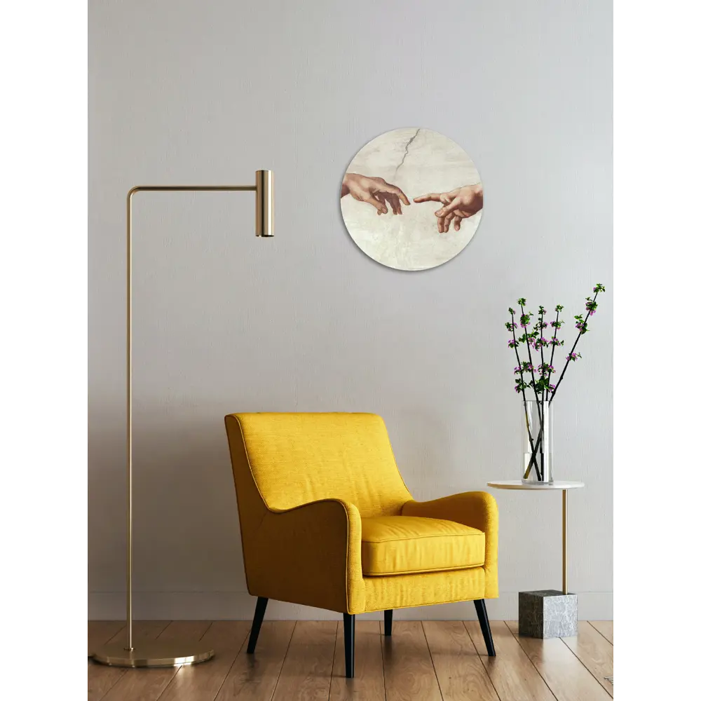 Картина на стекле Postermarket Прикосновение 40x40 см STLM-2162973 - Вид №3