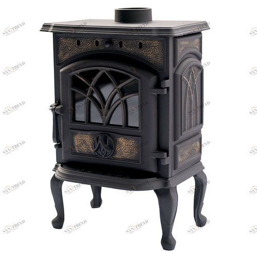 Чугунная печь-камин НМК Сибирь-7 5817
