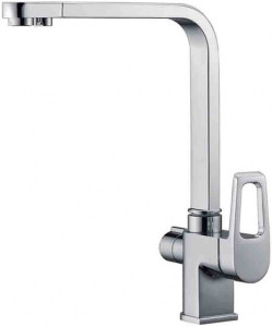 Смеситель ZorG Clean Water ZR 334 YF для кухонной мойки, хром