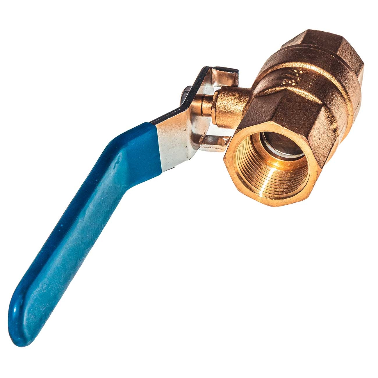 20501 Кран шаровой в/в 1/2" ручка, латунь LAB.Space  - Вид №1