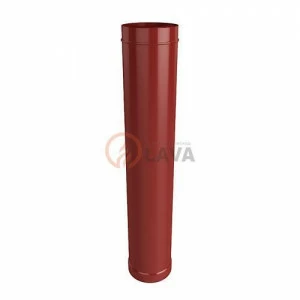 Труба-сэндвич LAVA 150/220 мм. 1 м. красный (3011)