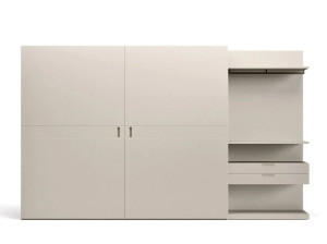 Шкаф с копланарными дверцами