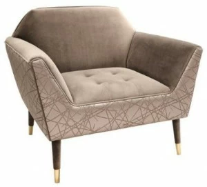 ANA ROQUE INTERIORS Кресло из ткани с подлокотниками Luxury