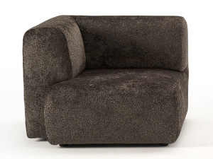 Угловое кресло из хлопка