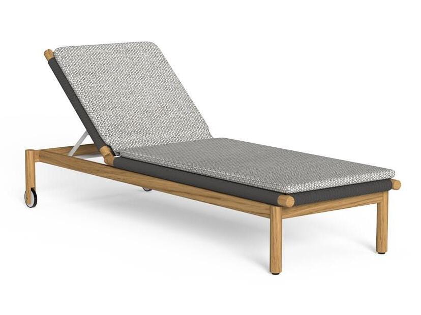 Садовая кровать из тикового дерева с колесами Talenti водолазка ARCH-00080710 - Вид №1