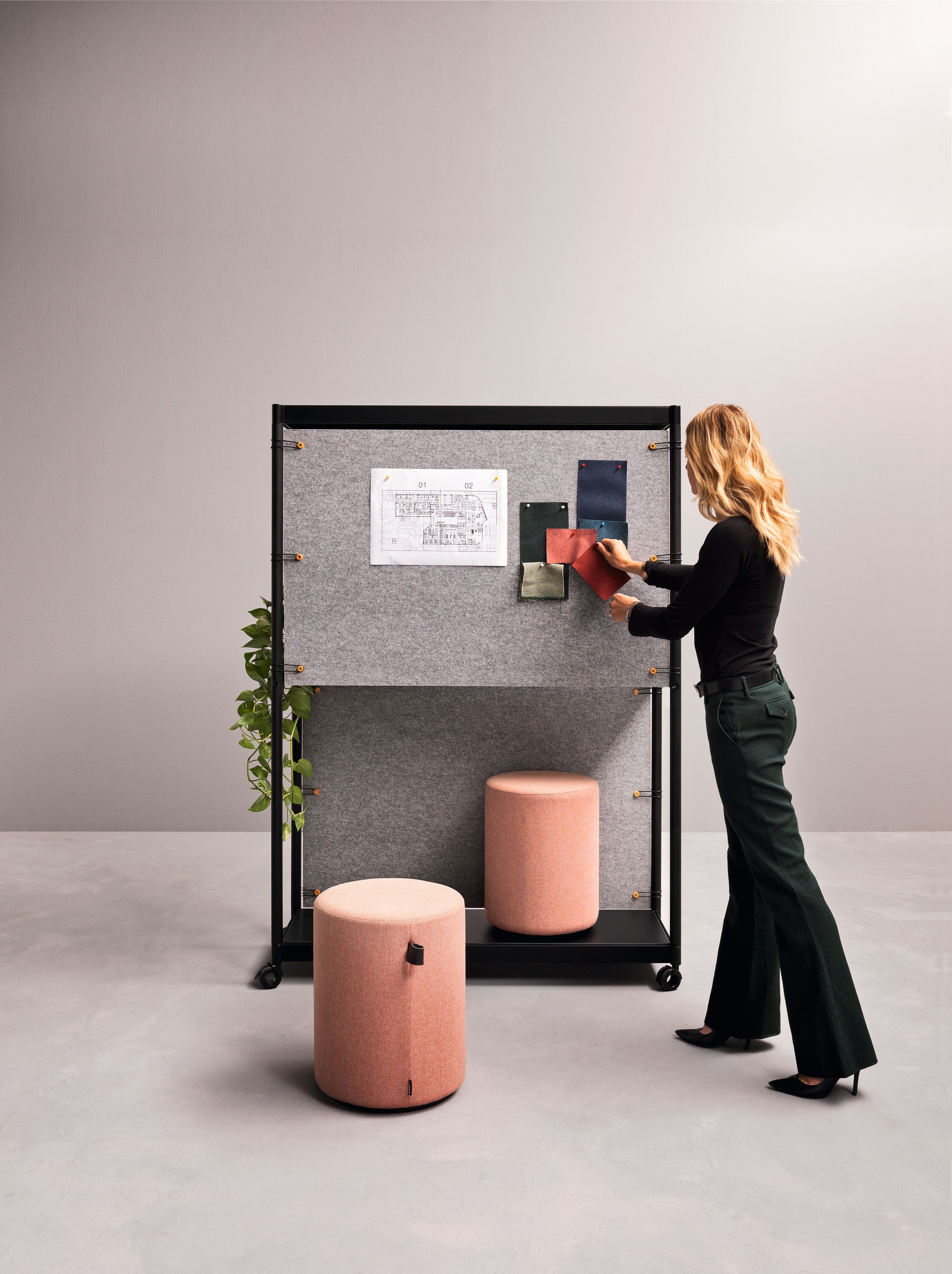 Отдельно стоящая доска объявлений с алюминиевой рамой Martex жидкость ARCH-00125032 - Вид №1