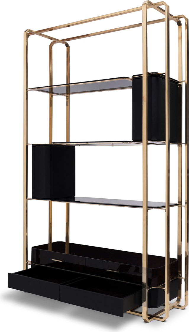 Книжный шкаф LUXXU Waltz 309 - Вид №2