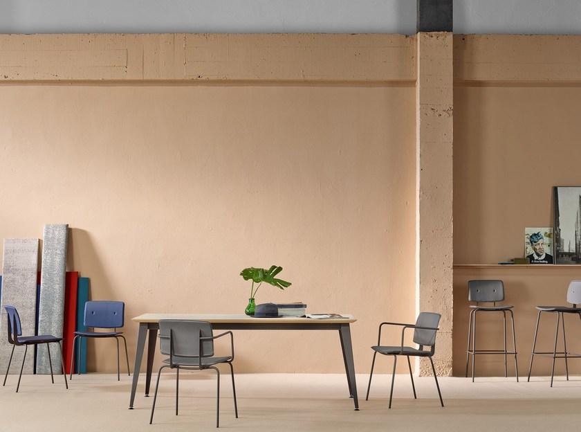 ONDARRETA Раскладной прямоугольный обеденный стол из дерева Don sun-id-1493692 - Вид №10