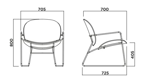 Многослойное кресло для салазок Infiniti круглый ARCH-00129064 - Вид №12