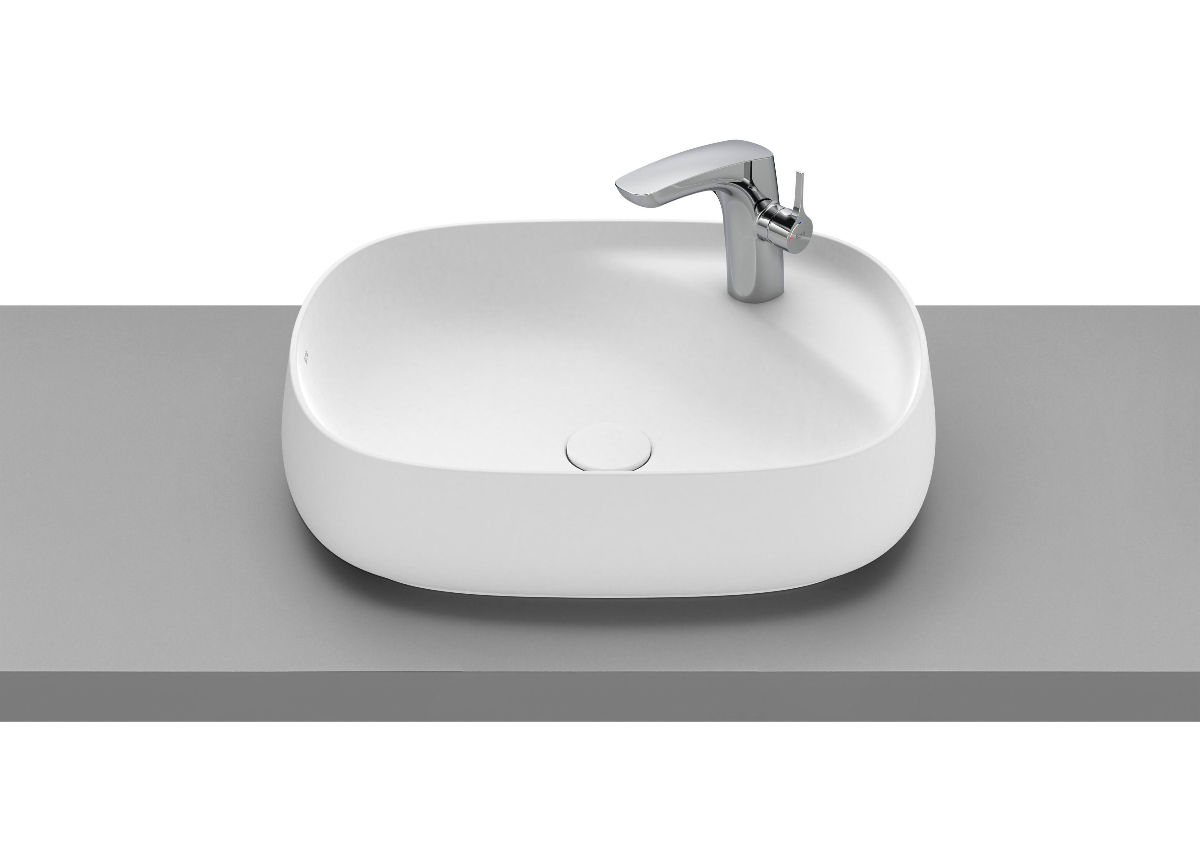 Керамическая столешница прямоугольная раковина Roca Beyond ARCH-00070976 - Вид №8