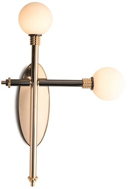 Visionnaire Бра из латуни с фиксированным кронштейном Alpha sun-id-1494768 - Вид №1