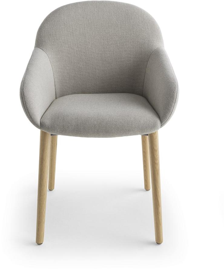 Crassevig Стул с обивкой и подлокотниками Elba sun-id-1428552 - Вид №2