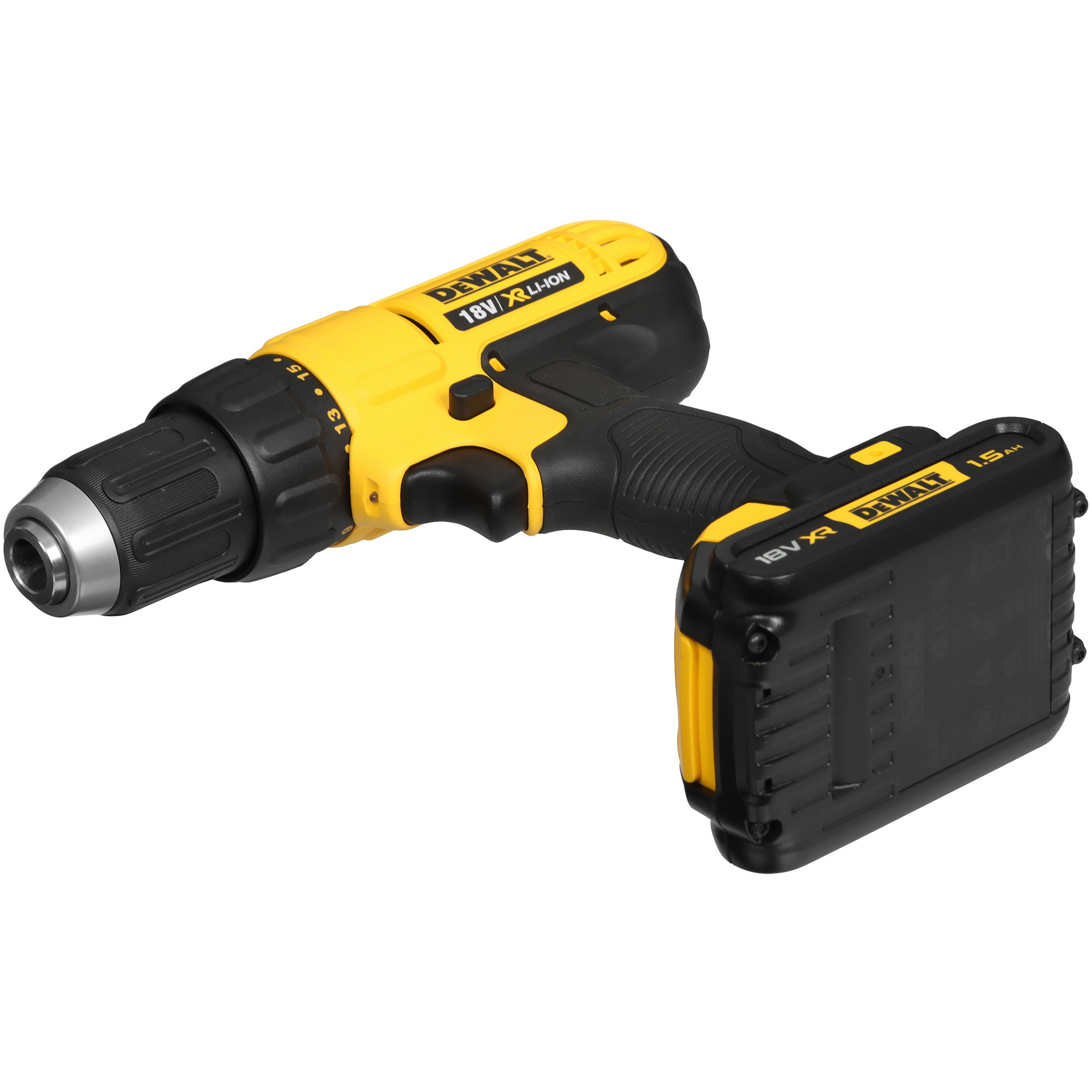 Дрель-шуруповерт DeWalt DCD771C2 XR FLEXVOLТ 18/54V 5443673 STDN-0041729 - Вид №6