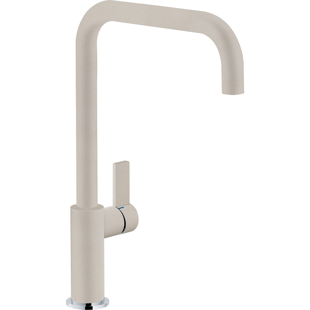Смеситель кухонный  Franke Elegance Поворотный излив Fragranite Сахара sun-id-1698974