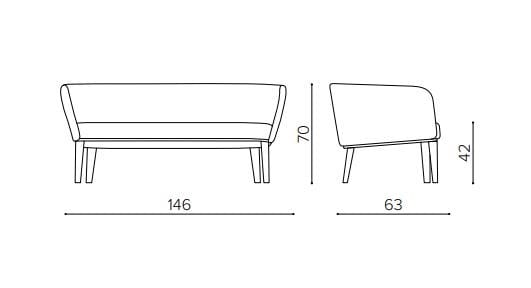 Кожаный диван True Design ARCH-00142056 - Вид №7