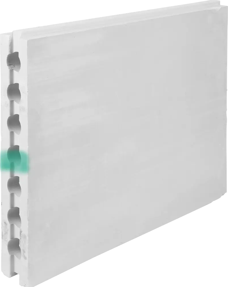 Пазогребневая плита Волма влагостойкая для перегородок 667×500×80 мм 11334831