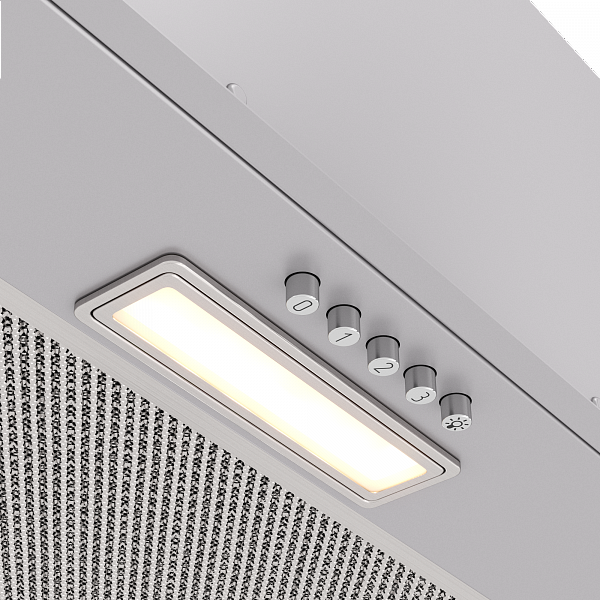 9280821 Вытяжка полновстраиваемая ELIKOR Cube Basic 60П-500-К3Д серебристый STDN-0096846 - Вид №1