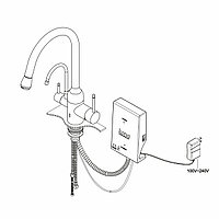 SКN-O3-02-SN Смеситель-озонатор Kona Ozone со встроенным краном для питьевой воды, высокий излив Konaozone  - Вид №12