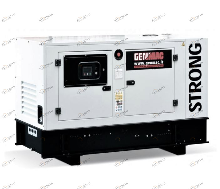 Дизельный генератор Genmac STRONG G40JS в кожухе sun-id-1034802