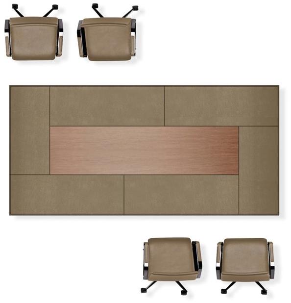 José Martínez Medina Стол для переговоров из дерева sun-id-1418130 - Вид №2