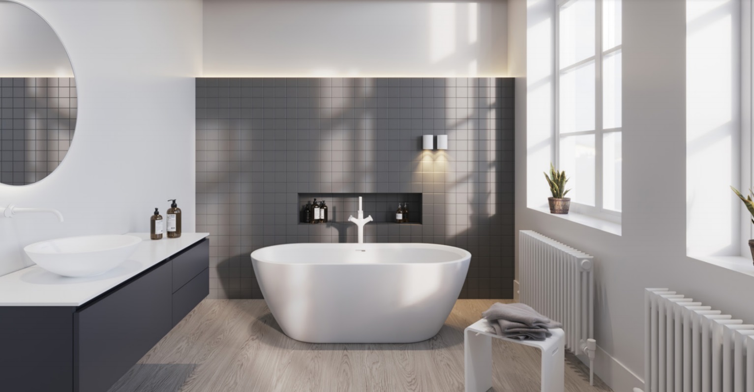 Inspire 180 x 80_BD02105 Ванна Riho Inspire Santreyd - Вид №2