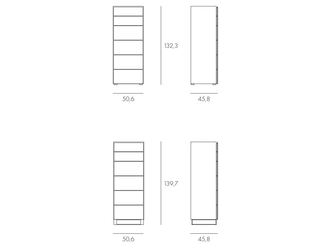 Деревянный комод со встроенными ручками Olivieri ARCH-00017199 - Вид №4