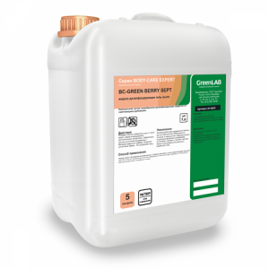 BC-320/5 GreenLAB BC - GREEN BERRY SEPT, 5 л. Жидкое дезинфицирующее гель мыло