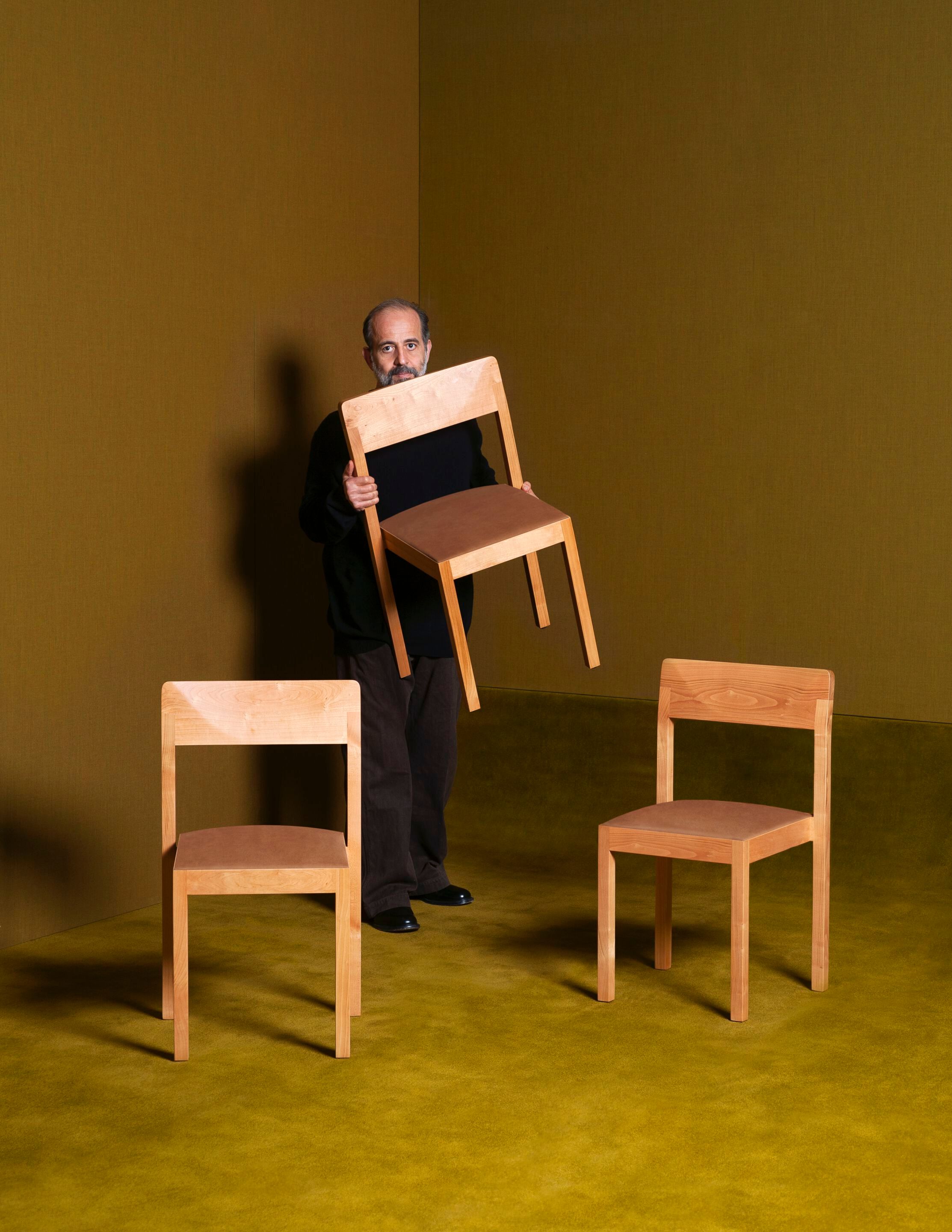 Деревянный штабелируемый стул Tacchini Klotski ARCH-00118846 - Вид №10